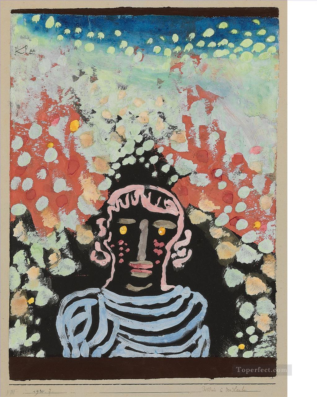 Likeness in the bower Paul Klee Oil Paintings